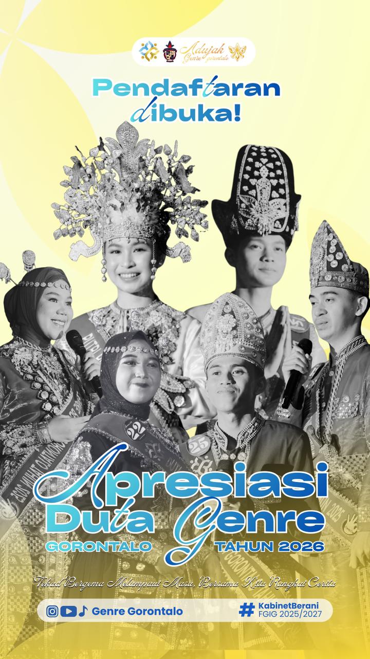 APRESIASI DUTA GENRE PROVINSI GORONTALO 2026